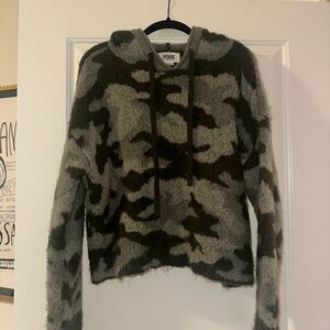 PINK Camouflage Sweater